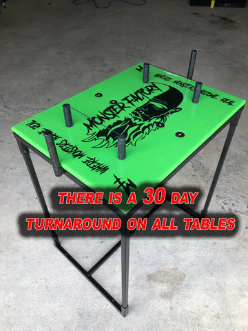 Monster Factory Armwrestling Table